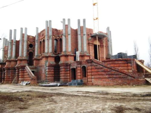 Триває будівництво кафедрального собору Харківського Екзархату УГКЦ.(ФОТО)